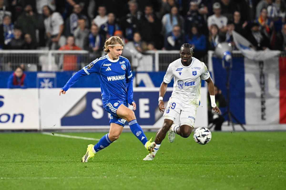 L1 : Strasbourg gâche à Auxerre