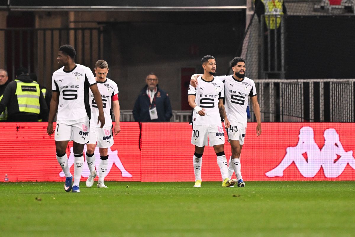 L1 : Rennes humilie Nice et met la pression à l'OL