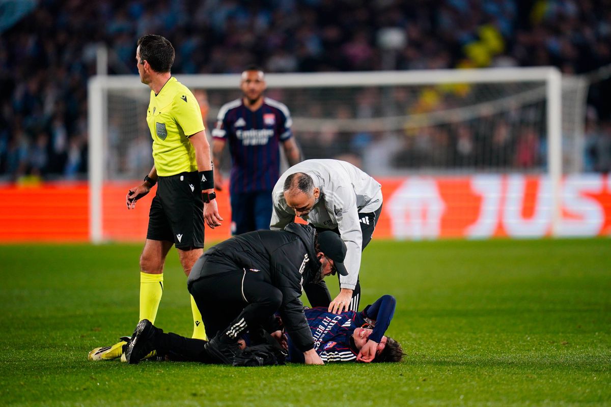 OL : 20 secondes et une blessure, la terrible soirée de Rémi Himbert