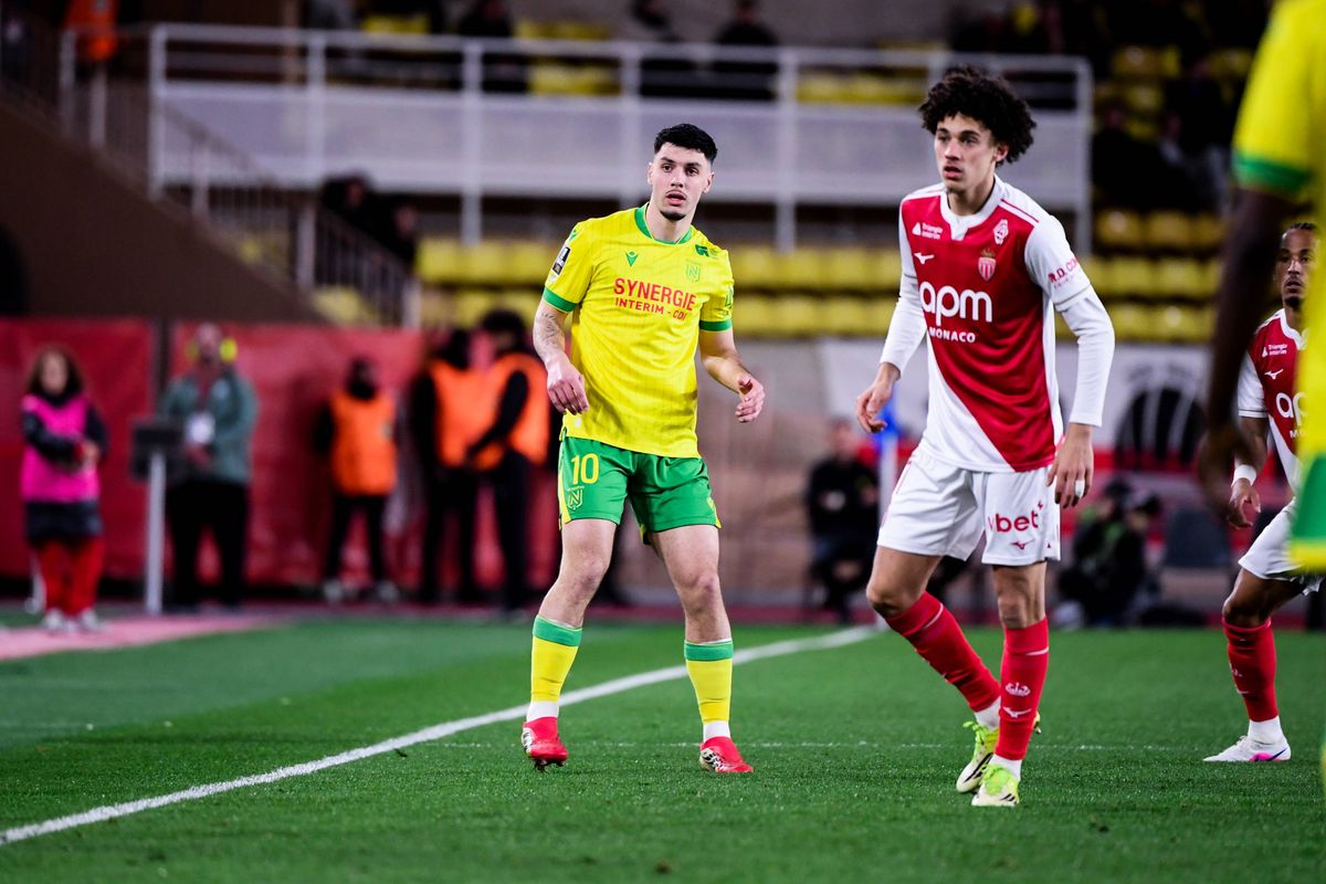 Mercato : Monaco offre 15 ME pour Abline, Nantes refuse