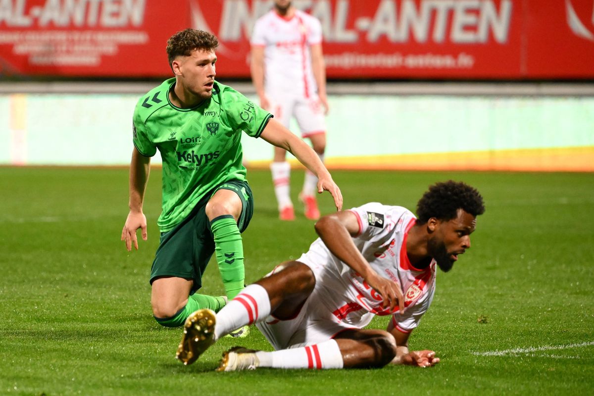 Ligue 2 : Stassin sauve l'ASSE à la dernière minute