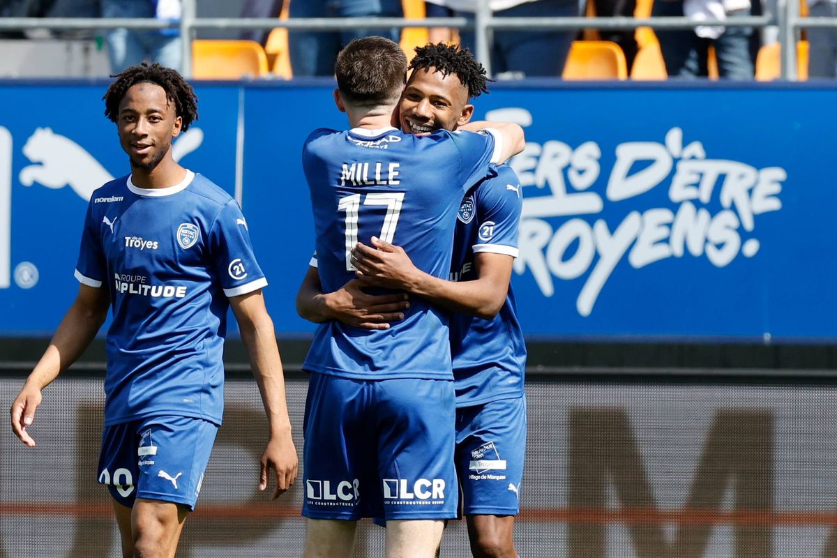 L2 : Troyes assure et met la pression à l'ASSE