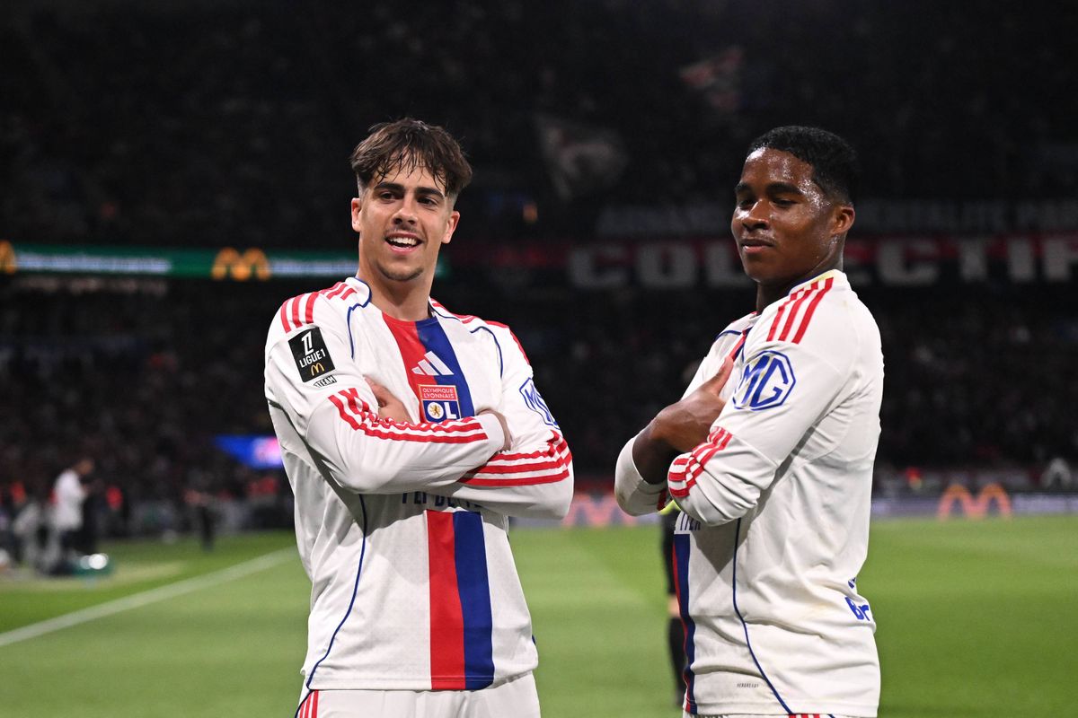 L1 : L'OL corrige le PSG et remonte sur le podium