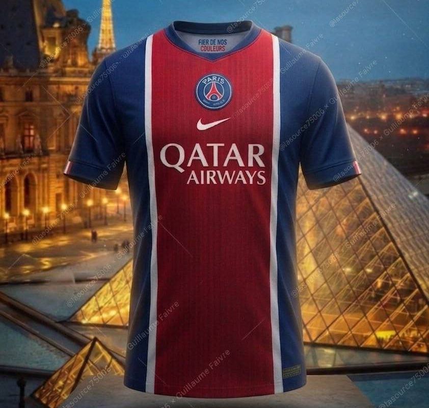 Le maillot 2026-2027 du PSG a fuité