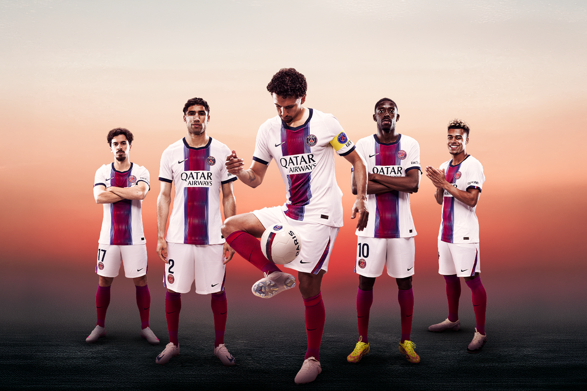 Le PSG dévoile son maillot extérieur 2026-2027
