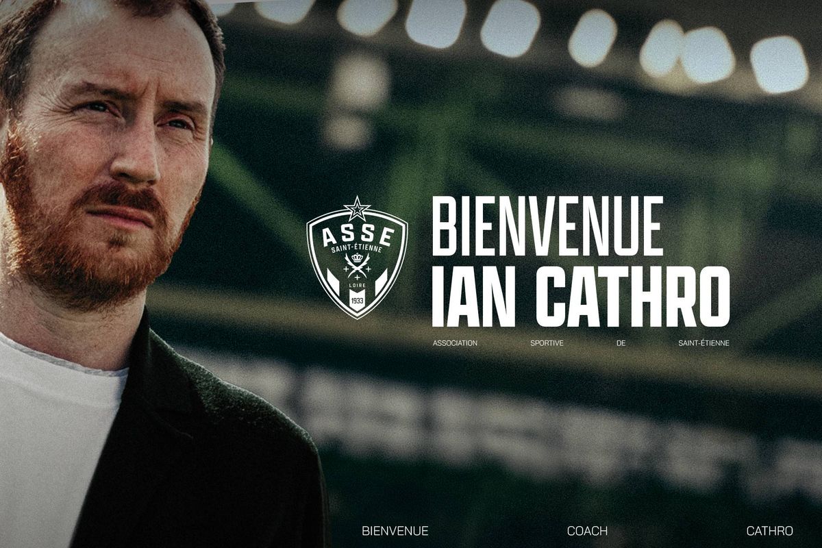 L'ASSE officialise la signature de Ian Cathro comme entraîneur