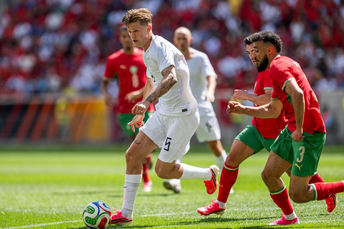 Odegaard sauve la Norvège face au Maroc