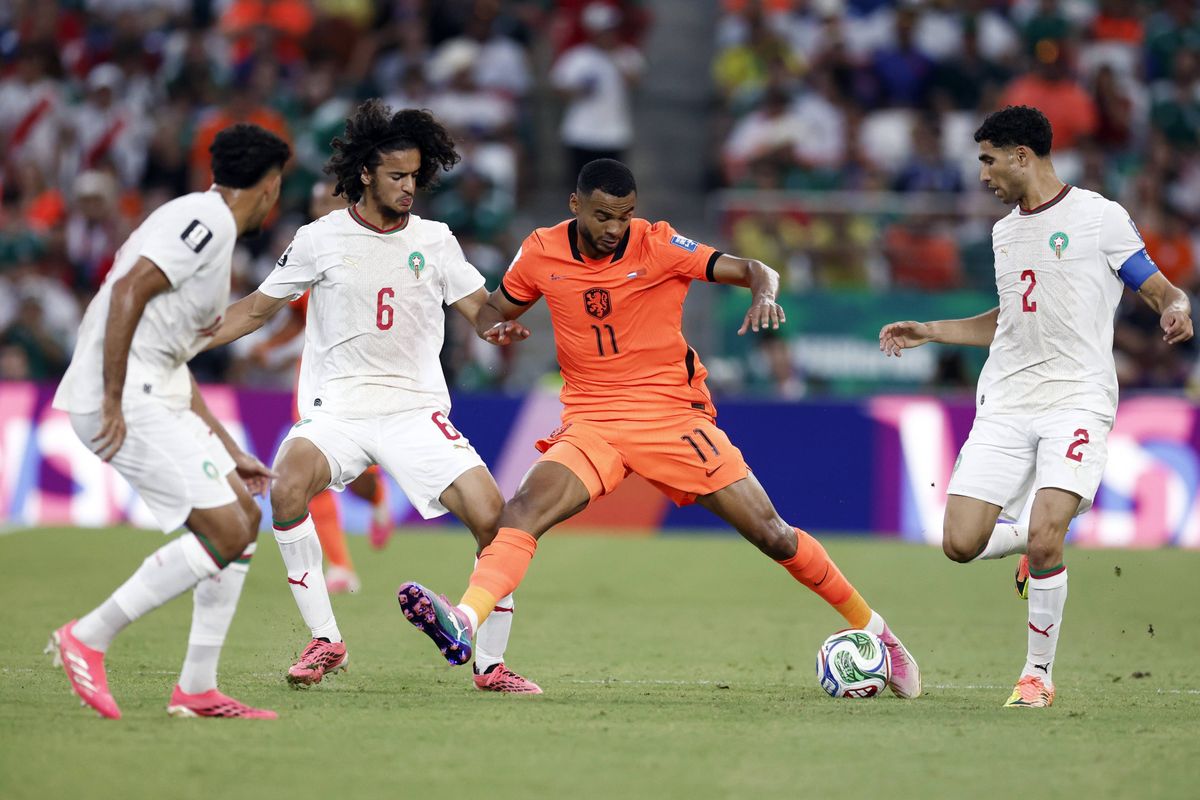 Les Pays-Bas déjà éliminés par le Maroc