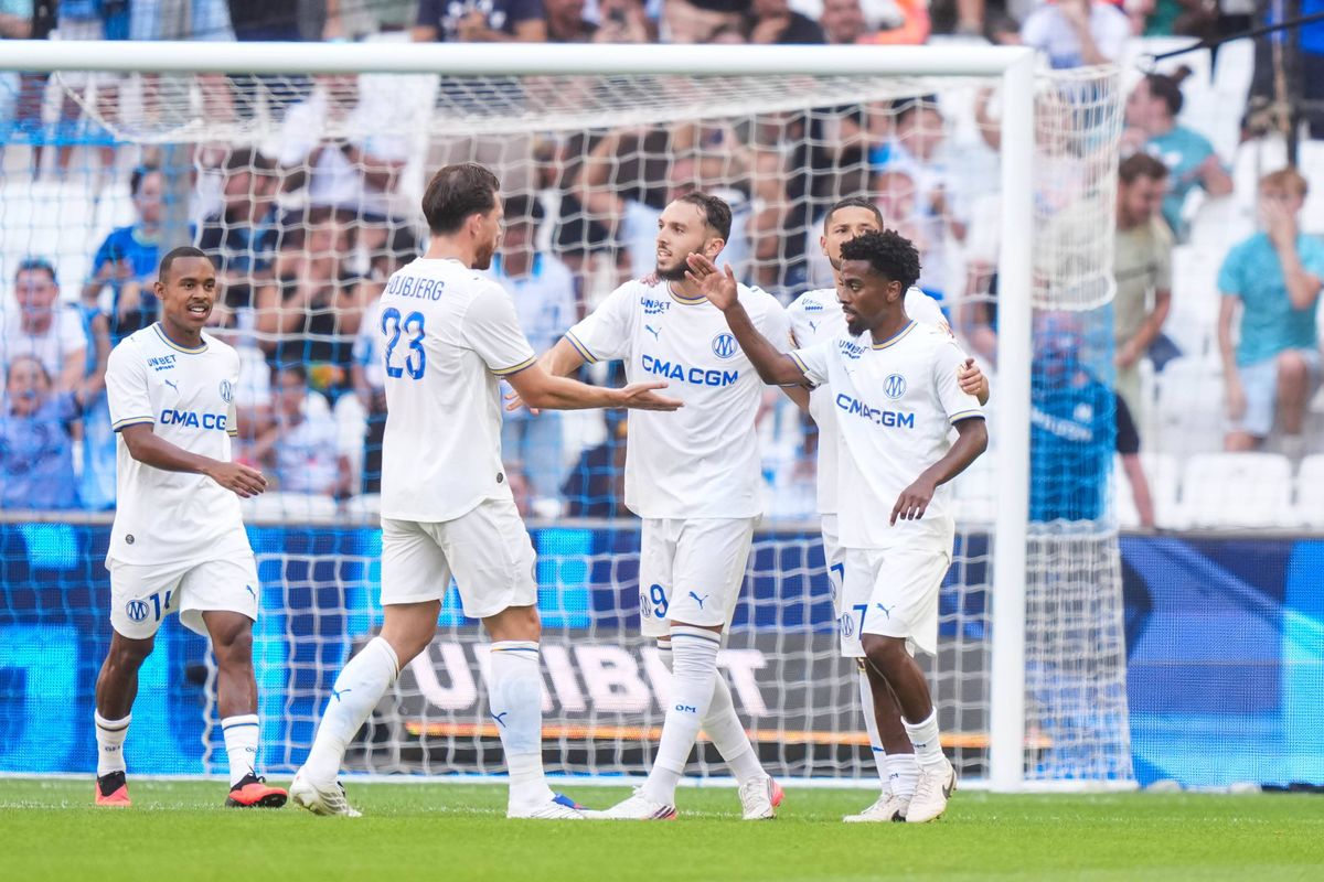 Angel Gomes lance l'OM contre Bilbao (vidéo)