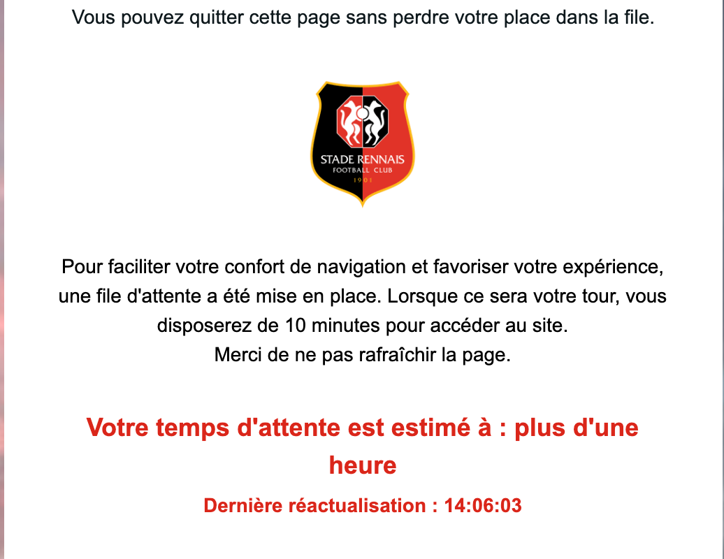 C'était sûr, la billetterie explose pour Rennes-PSG