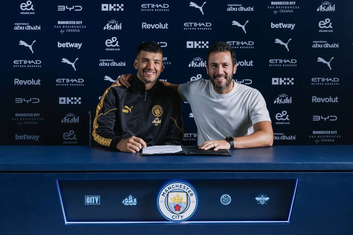 Geronimo Rulli quitte l'OM signe officiellement à Manchester City