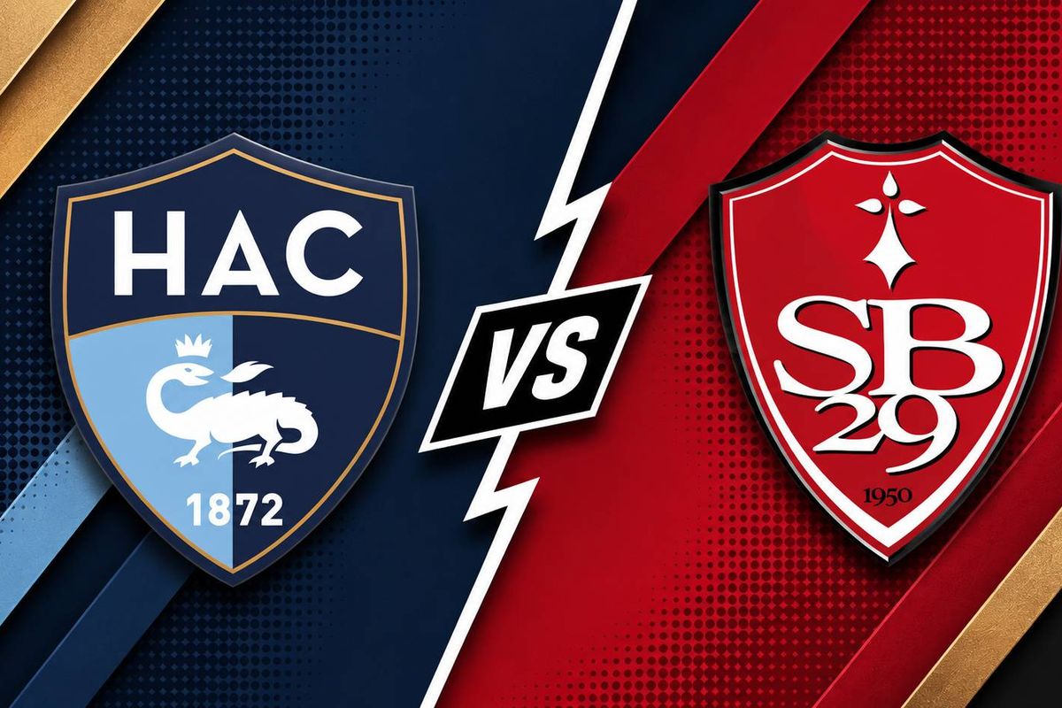 Le Havre - Brest : Les compos (20h45 sur Ligue 1+ 3)