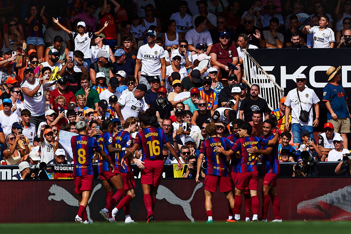 Le Barça s'amuse et colle une manita à Valence