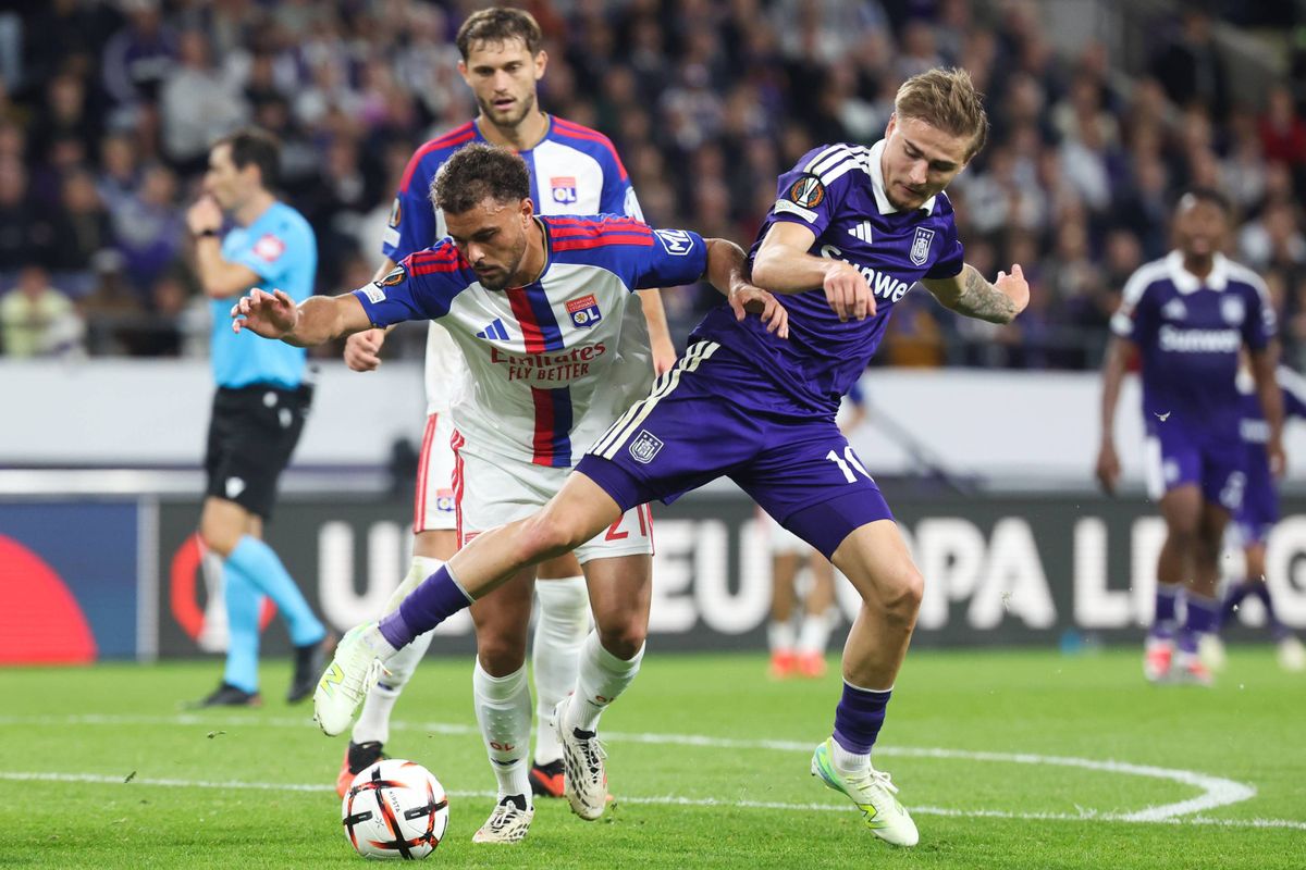 EL : L'OL se fait peur mais l'emporte à Anderlecht