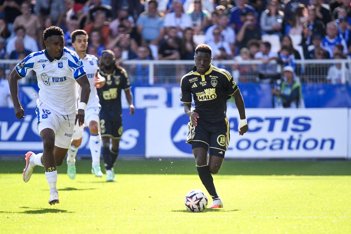 L1 : Auxerre renverse le Stade Brestois