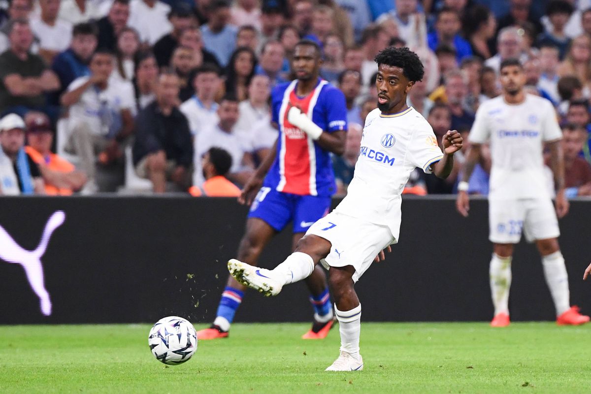 Le but de fou d'Angel Gomes à OM-PSG (vidéo)