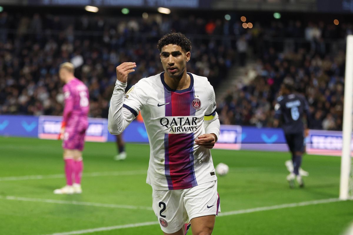 Triplé pour Hakimi, triplé pour Wahi, le PSG et Nice s'amusent