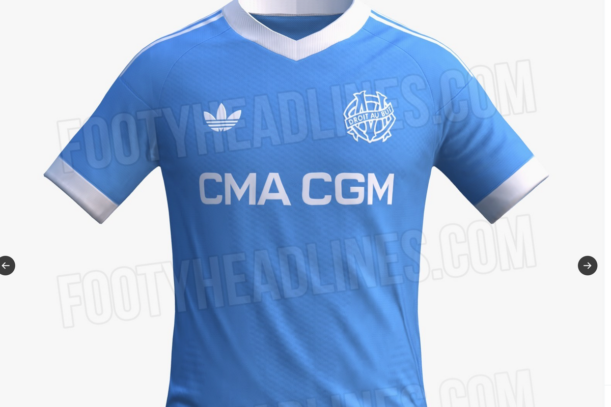 Adidas donne 50 ME et un maillot classe à l'OM