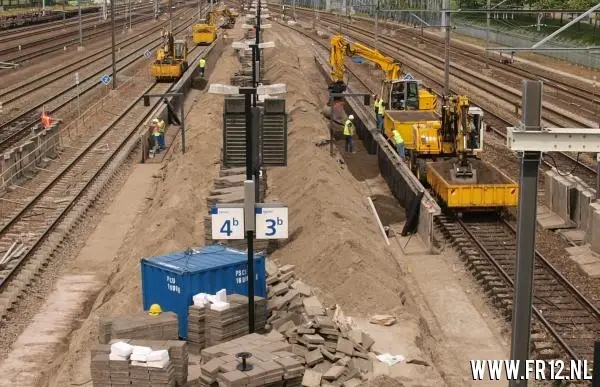 Werkzaamheden station Stadion Feyenoord