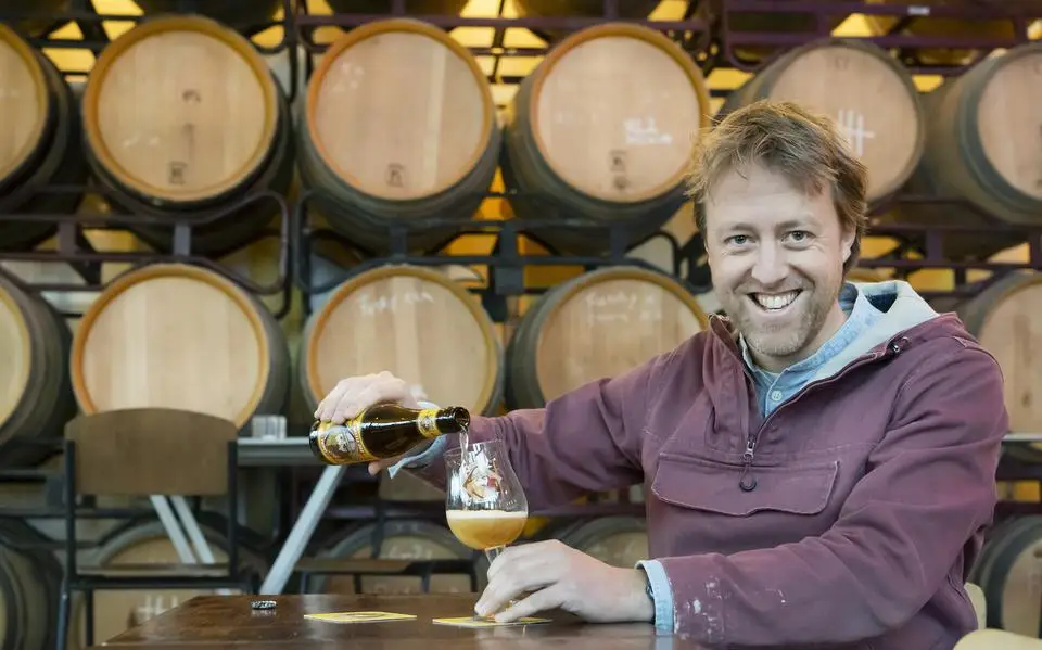 Frans (40) van Grutte Pier Brouwerij uit Bartlehiem vindt daling aantal kleine bierbrouwers niet erg. Dit is waarom
