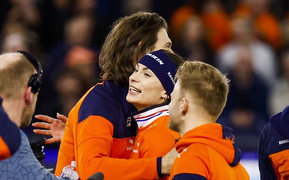 Eerst het WK, dan de Olympische Spelen en daarna wil Femke Kok het wereldrecord op de 500 meter aanvallen