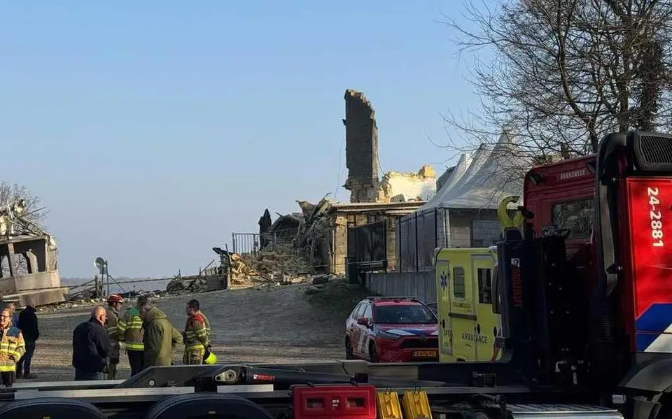 Wilhelminatoren in Valkenburg plotseling ingestort