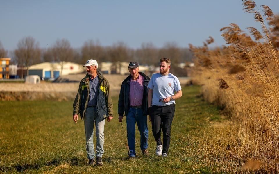 Natuurmannen gooien de handdoek ‘yn ‘e feart’. Bij Folsgare voltrekt zich een tweede Hounspolder