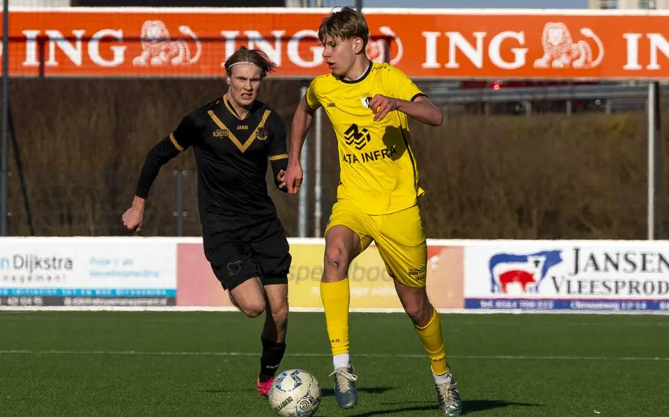 Sneek Wit Zwart vaart wel bij impulsen van Steffan Overzet (16): ‘SC Heerenveen zou voor hem een goede stap zijn’