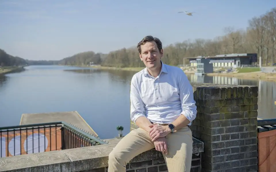 Sjoerd Hamburger moet roeiers op koers houden én sociale veiligheid bewaken. ‘Je bent tot elkaar veroordeeld’
