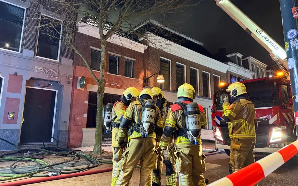 Brandweer: 'Dakisolatie voorkwam grotere brand club Zayn in Leeuwarden'