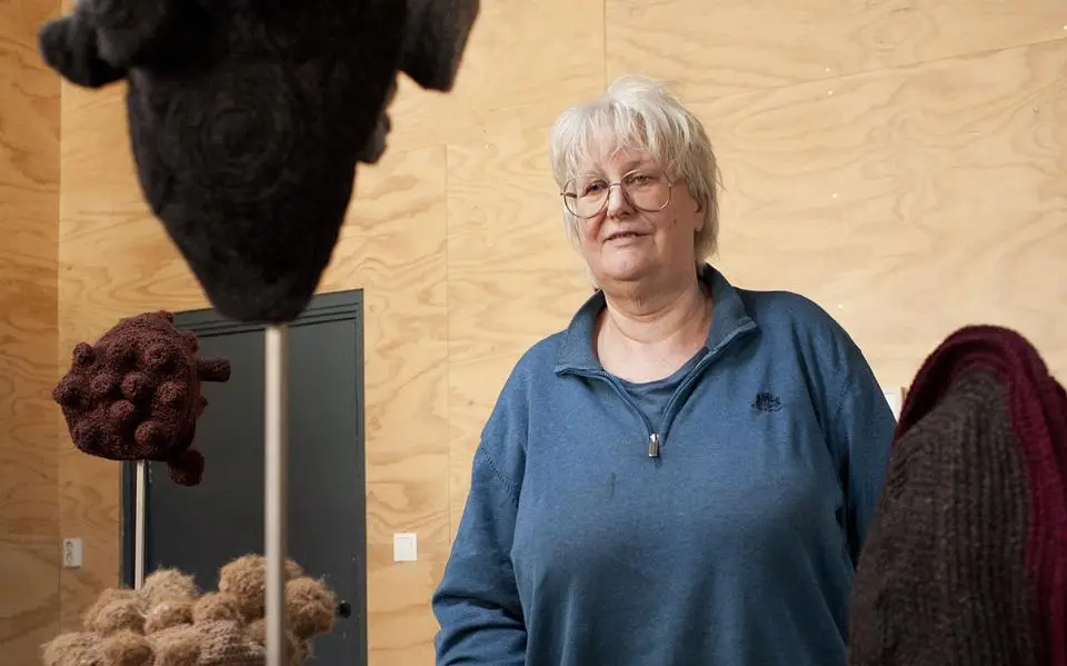 Kunstenaar anne wine uit Kloosterburen: ‘De materie zet mij aan’
