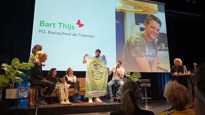 Bart Thijs van De Talisman is duurzaamste docent; ‘Vooral leuk om te doen’