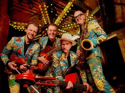 Explosie van muziek en humor met De Busquitos in Jazz Café Mierlo