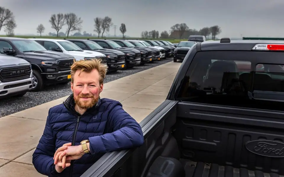 Einde oefening voor Amerikaanse pick-ups? Harmen-Tom (33) uit Hartwerd sloeg er nog 80 in