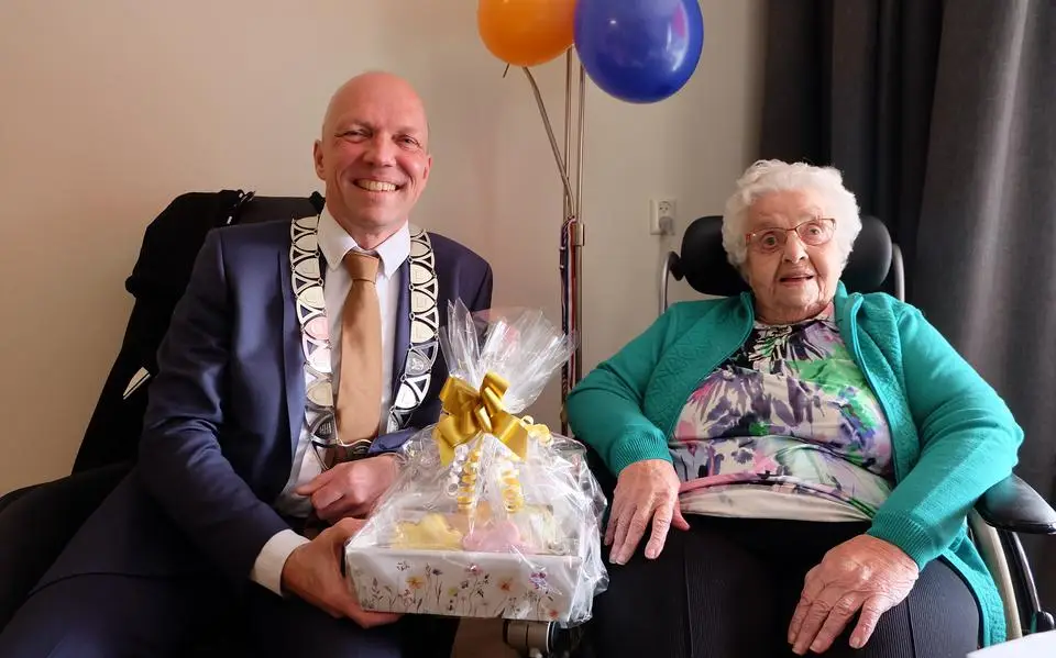 Jantje uit Buitenpost 103 jaar geworden