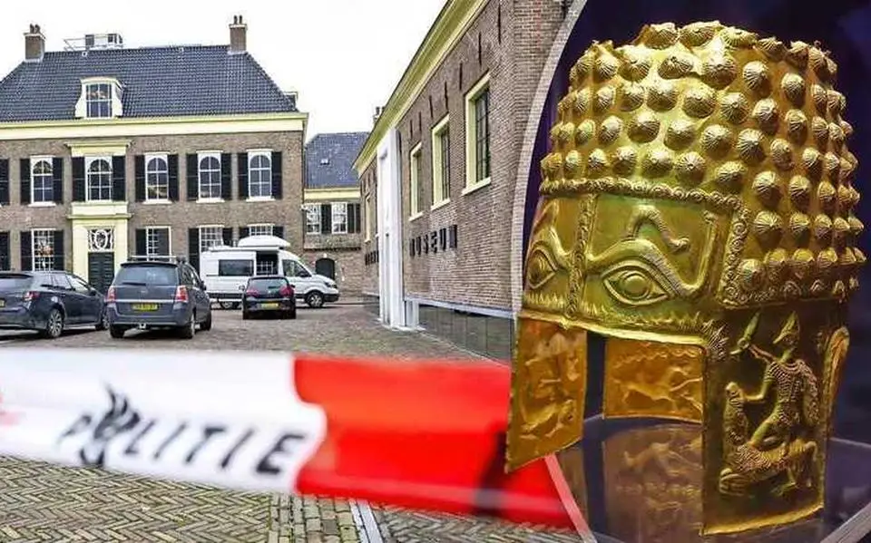 Omgesmolten? Of toch ergens op een schouw? Dit zijn vijf scenario’s voor geroofde gouden helm uit Drents Museum