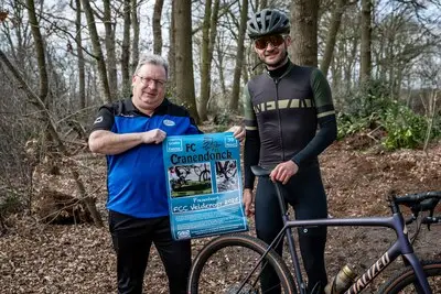 Voetbalclub FC Cranendonck waagt zich aan veldcross evenement