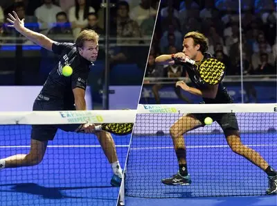 Brabants duo rekent af met finale-trauma op NK padel: ‘Besefte het pas toen ik Julian op de grond zag liggen’