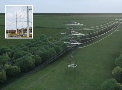 Dit wordt de nieuwe hoogspanningsmast: duurzamer, goedkoper en volgens velen minder lelijk