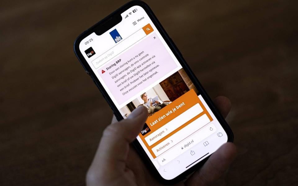 DigiD plat door ddos-aanvallen: inloggen lukt niet