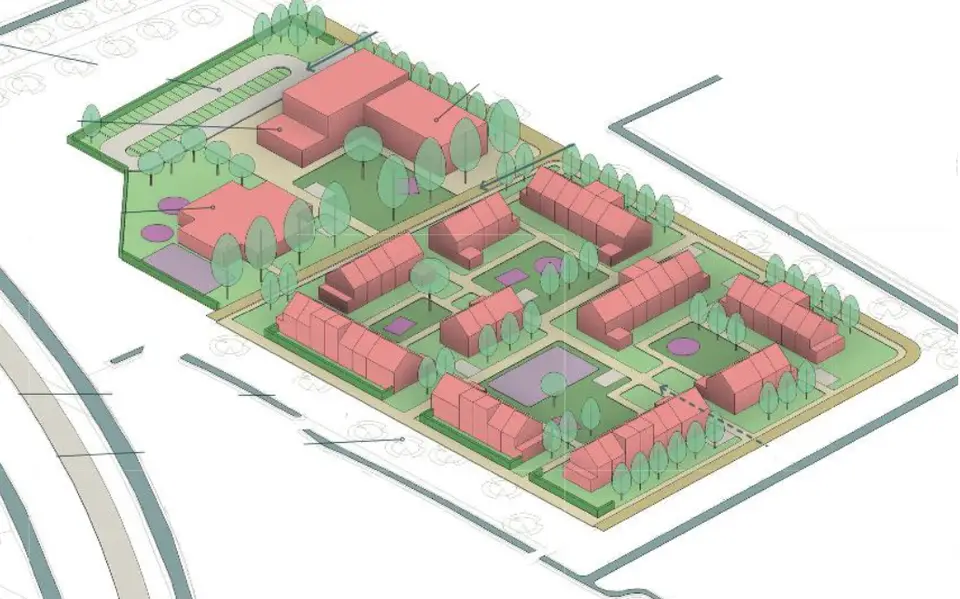 Nieuwe opvang asielzoekers in Sneek krijgt vorm. Op de plek van het huidige azc komt woningbouw