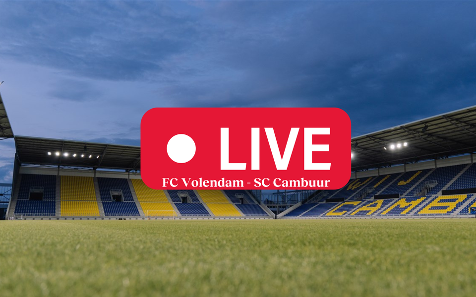 Trekt SC Cambuur goede vorm door in kraker tegen koploper FC Volendam? Volg het duel in ons liveblog