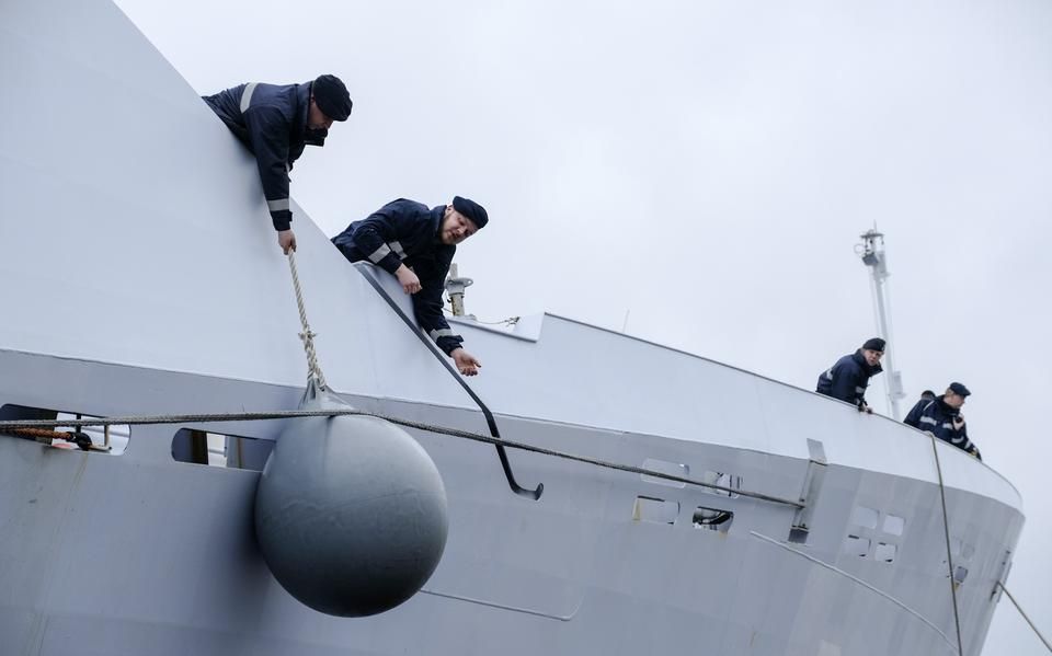 Nederlandse marine volgt gevreesd Russisch spionageschip Vladimirsky op de Noordzee