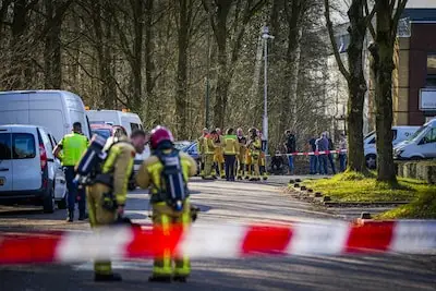 Hulpdiensten groots uitgerukt na chemische reactie bij bedrijf op industrieterrein Ekkersrijt