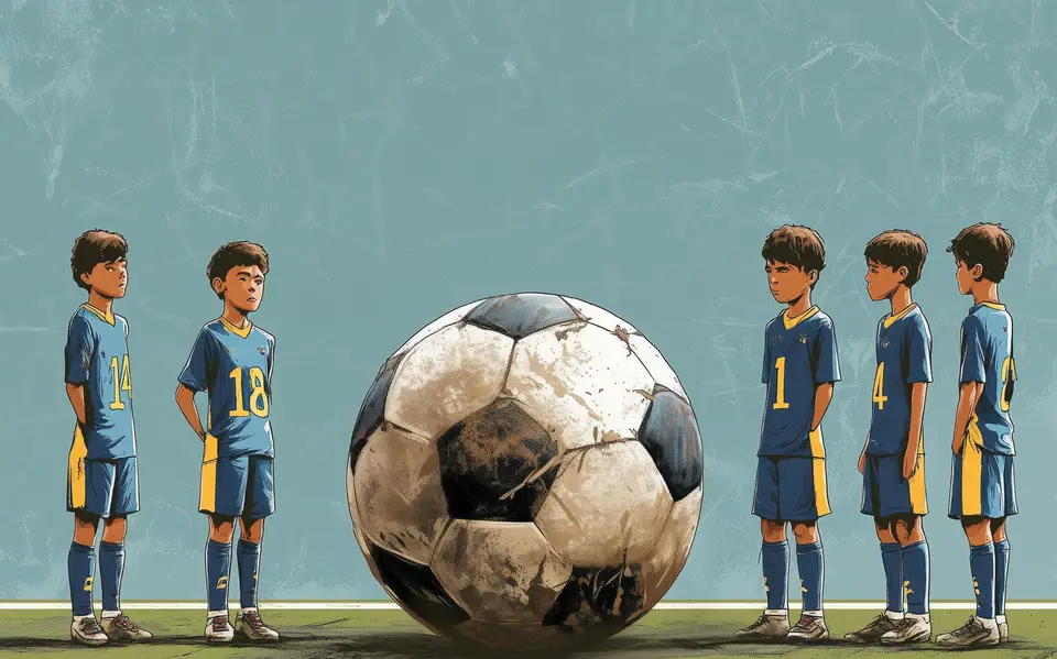 Als jonge voetballer moet je niet in het Noorden zijn. Grote kans dat je talent niet wordt benut