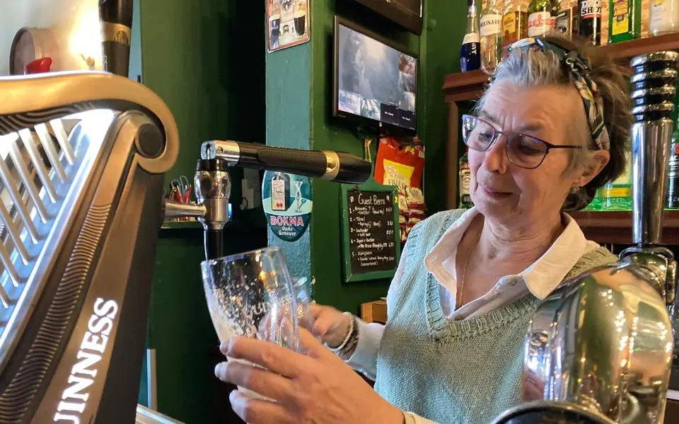 Zelfs bij Ierse pub Paddy O’Ryan in Leeuwarden is voorlopig geen Guinness meer te krijgen