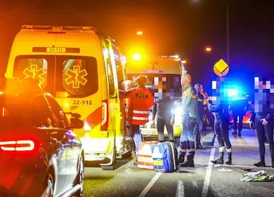 Politie rectificeert: traumahelikopter kon niet landen bij ongeluk in Nuenen door ongeschikt landingsplaats, twee fietsers gewond