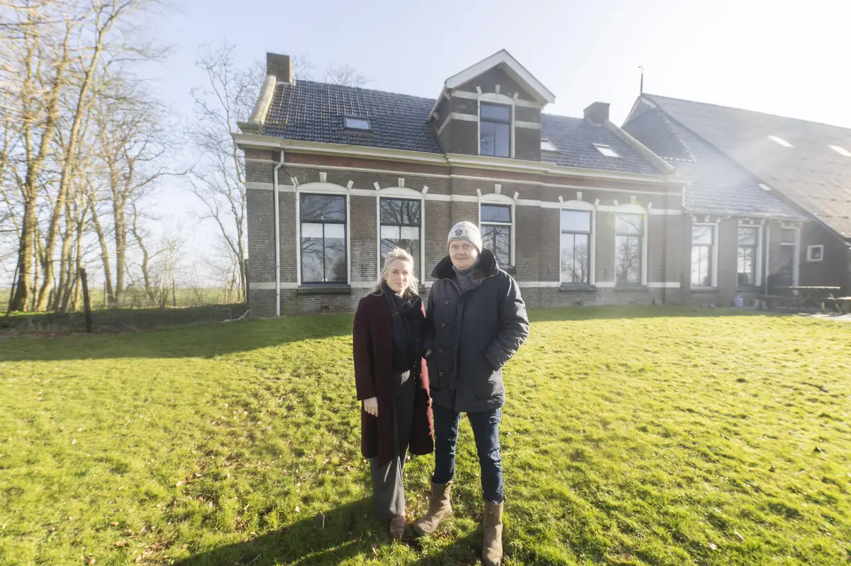 Scheuren in de muren op het oude land bij Ie: het zal toch niet de gaswinning zijn?