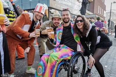 Foto's: zo zag carnavalszondag in Lampegat eruit