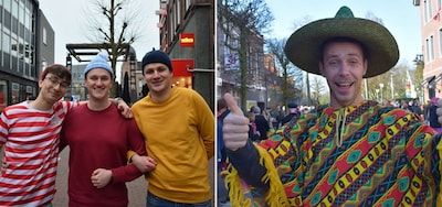 Viggo, Dean, Joël en Donny vieren voor het eerst carnaval in Helmond: 'Geweldige middag'